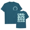 thumbnail image 1 of Gunia Toddler Boys T Shirts Big Bro Theme T Shirt Cool Graphic Tee Short Sleeve Casual Summer Tops T-Shirts Dark Green 1-2 Years, 1 of 3