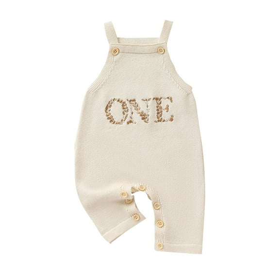 Gunia Toddler Girl Outfits Bodysuits Soft One Years Birthday Comfortable Everyday Summer Girl Romper Clothes Sets 6-18 Months