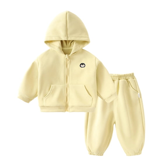 Gunia Toddler Girls Hoodie And Sweatpants 2 Piece Athletic Outfits Set Tracksuit Fall Winter Clothes,Size 1-5 Years
