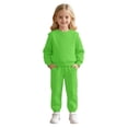thumbnail image 1 of Gunia Toddler Girls Sweatshirt And Jogger Set 2 Piece Athletic Outfits Set Sweatsuits Tracksuit Fall Winter Clothes,Size 1-8 Years, 1 of 9