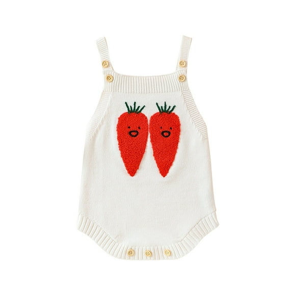 Gunia Toddler Outfits For Girls Bodysuits Soft Casual Infants Summer With Cute Prints Easy To Wear Wash Girl Romper Clothes Sets 0-18 Months