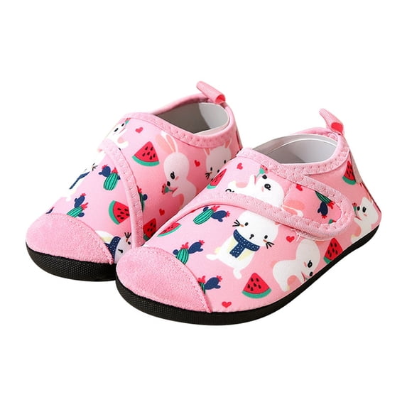 Gunia Water Shoes Toddler Little Boy Girl Soft Sole Non- Quick Drying Shoes With Prints Easy Closure Everyday Wear Athletic Sneakers For Sport Swim Pool Surf 1-9 Years