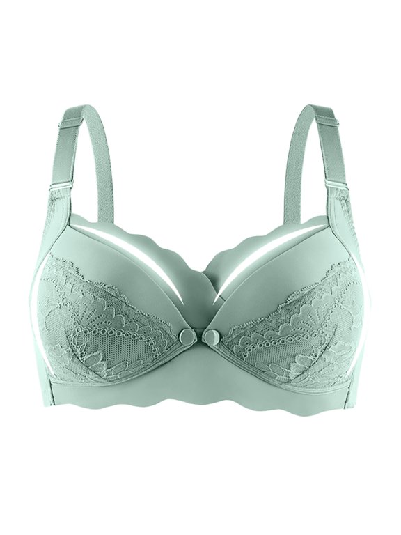 Womens Maternity Bras Solid Nursing Thin Hole Cup Breathable Bra Push Up Sag Bra Breathable Underwear