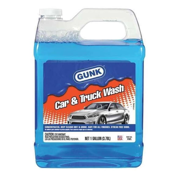 Gunk Automotive Cleaner, Truck and Trailer Wash, 1 gal, Contains Butyl VW5