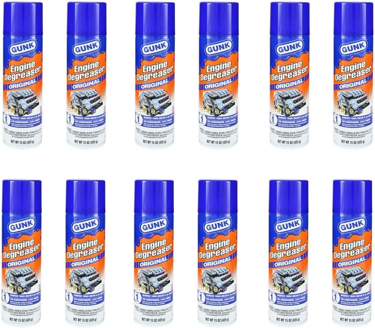Gunk EB1 Engine Brite Original Heavy Duty Engine Degreaser 15 oz. 12