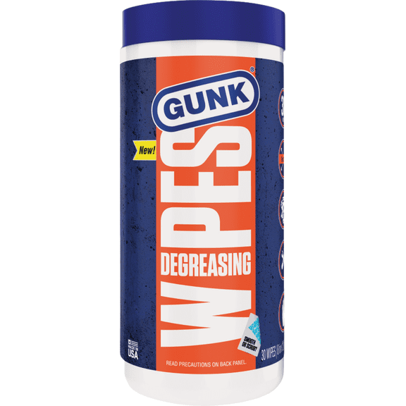 Gunk Engine Cleaner Wipes - Pack of 4 Household & Commercial Use, Effective Formula