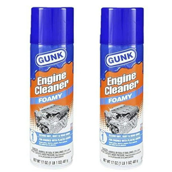 Gunk FEB1 Foamy Engine Brite Engine Cleaner - 17oz. 2 Pack