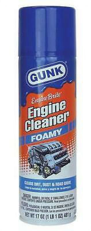 Gunk Feb1ca 17 oz Foamy Engine Brite Cleaner