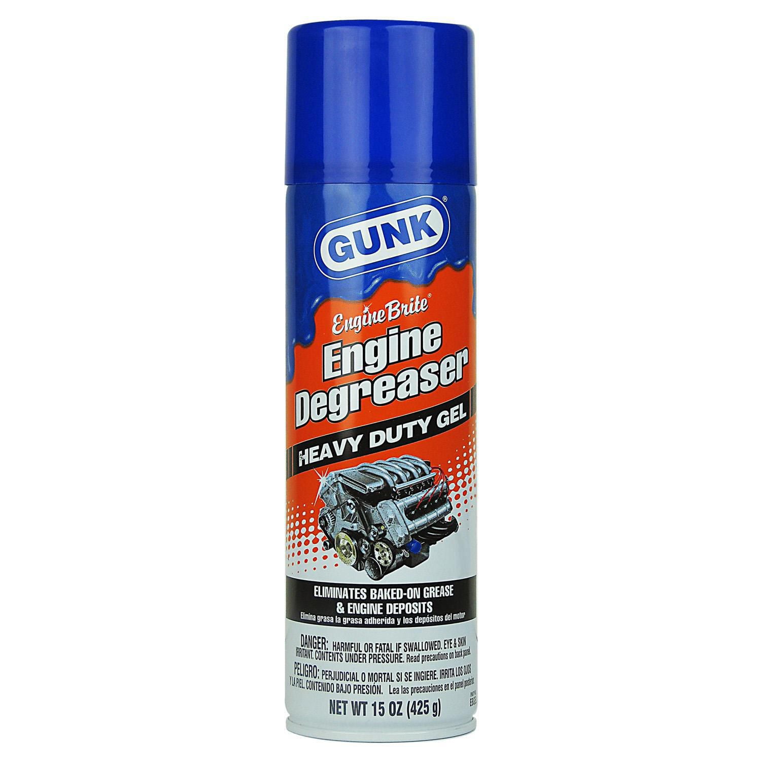 Gunk Engine Brite Engine Degreaser Heavy Duty Gel, 15 oz.