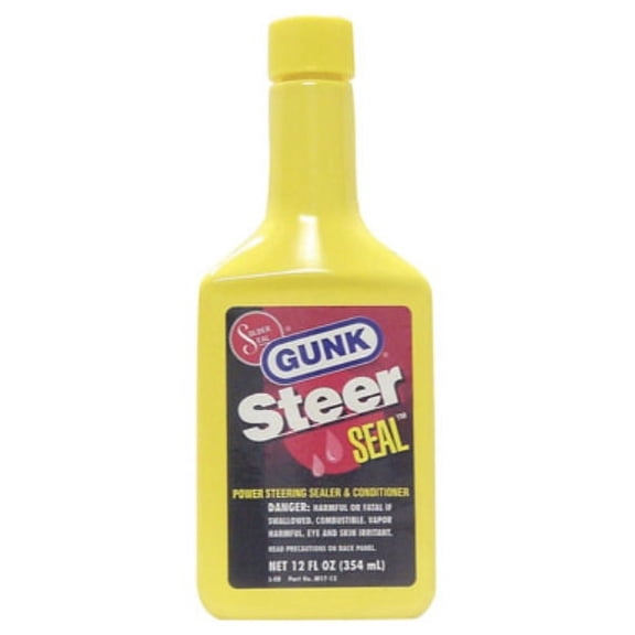 Gunk M1712 Steer Seal Power Steering Sealer, 12 Oz