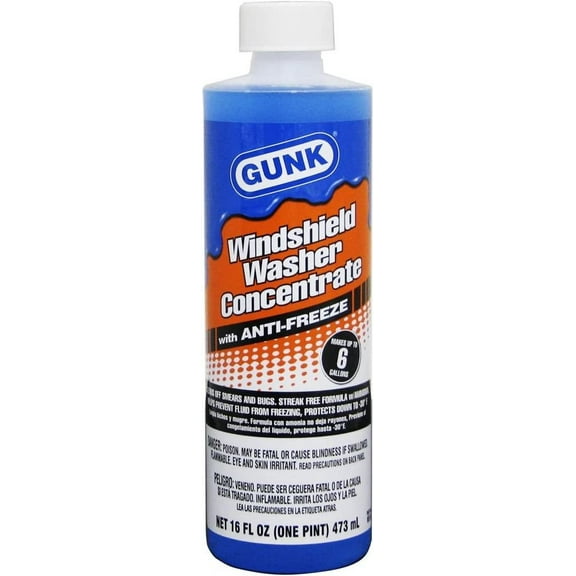Gunk M516 Windshield Washer Concentrate with Anti-Freeze - 16 fl. oz.