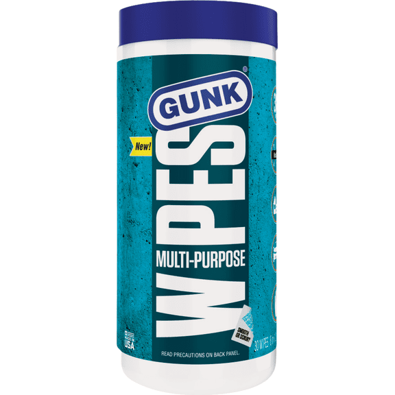 Gunk Multi-Purpose Wipes - Single Pack Residential Use, Standard Application