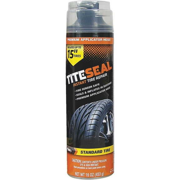 Gunk TITESEAL M1118/6 Instant Tire Repair for Standard Tire - 16 oz.