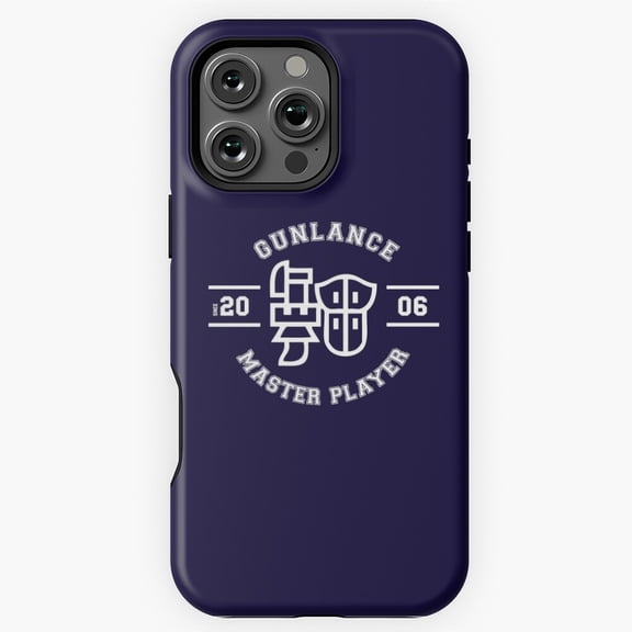 Gunlance Master Player Phone Case for iPhone 16 15 14 13 12 11 Pro Max M5907585
