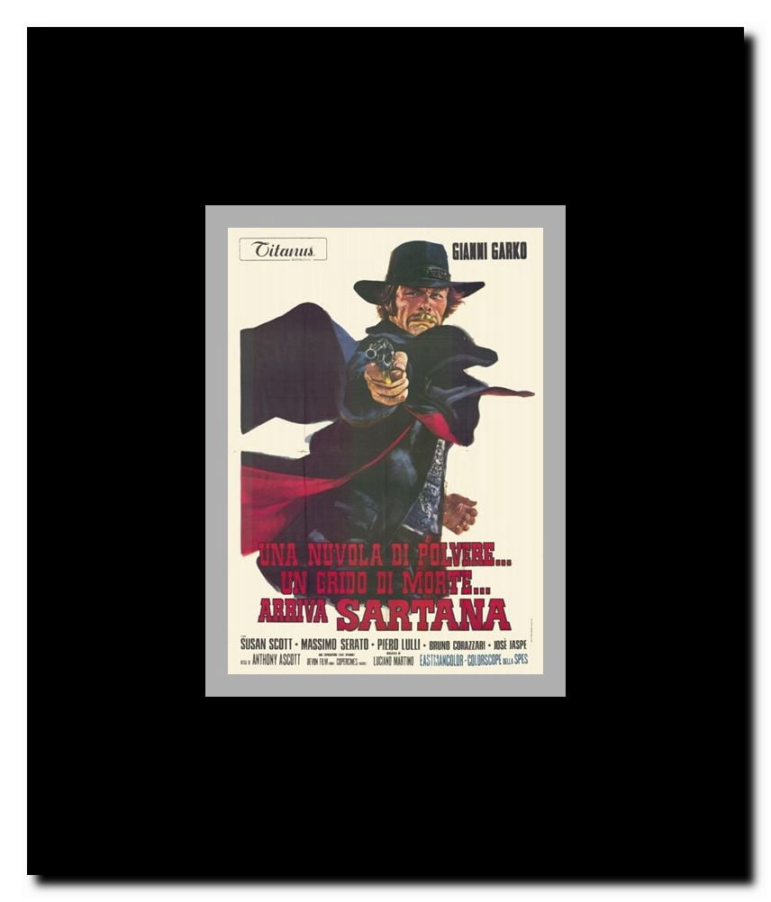 Gunman in Town Framed Movie Poster