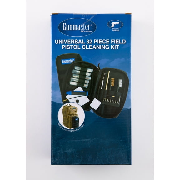 Gunmaster 32 Piece Field Cleaning Kit for Pistols.