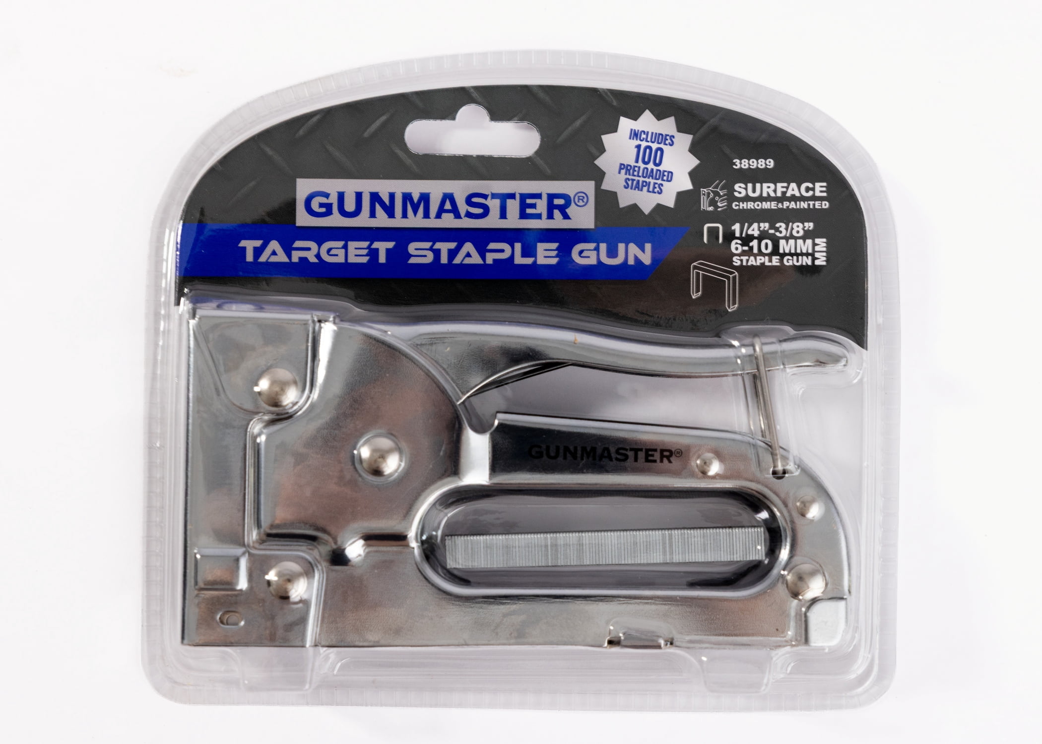 Gunmaster Target Stapler with 100 Preloaded Staples