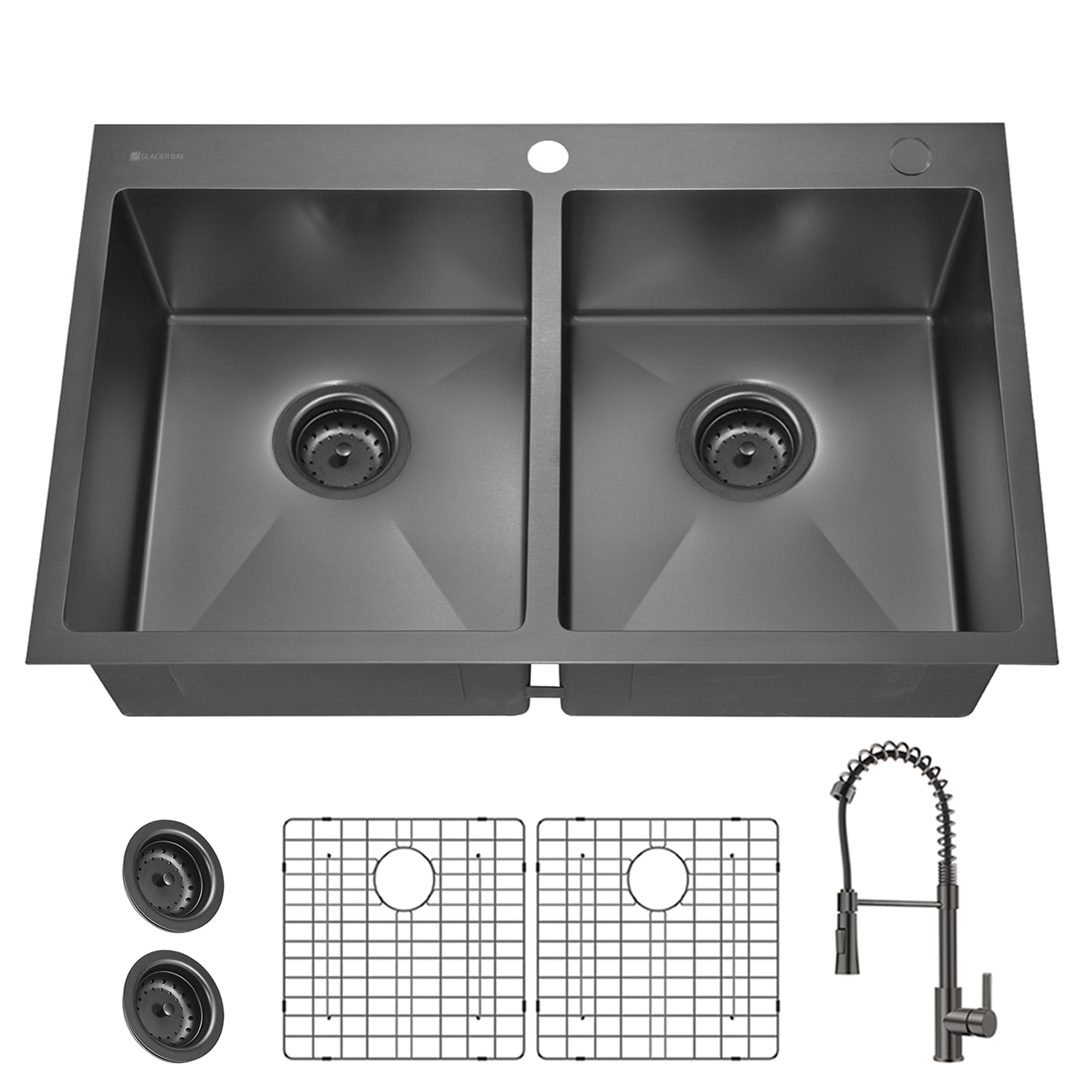 【希少】M-SERIES BLACK MALTBY MILED【３３インチ】 Gunmetal-Black-Stainless-Steel