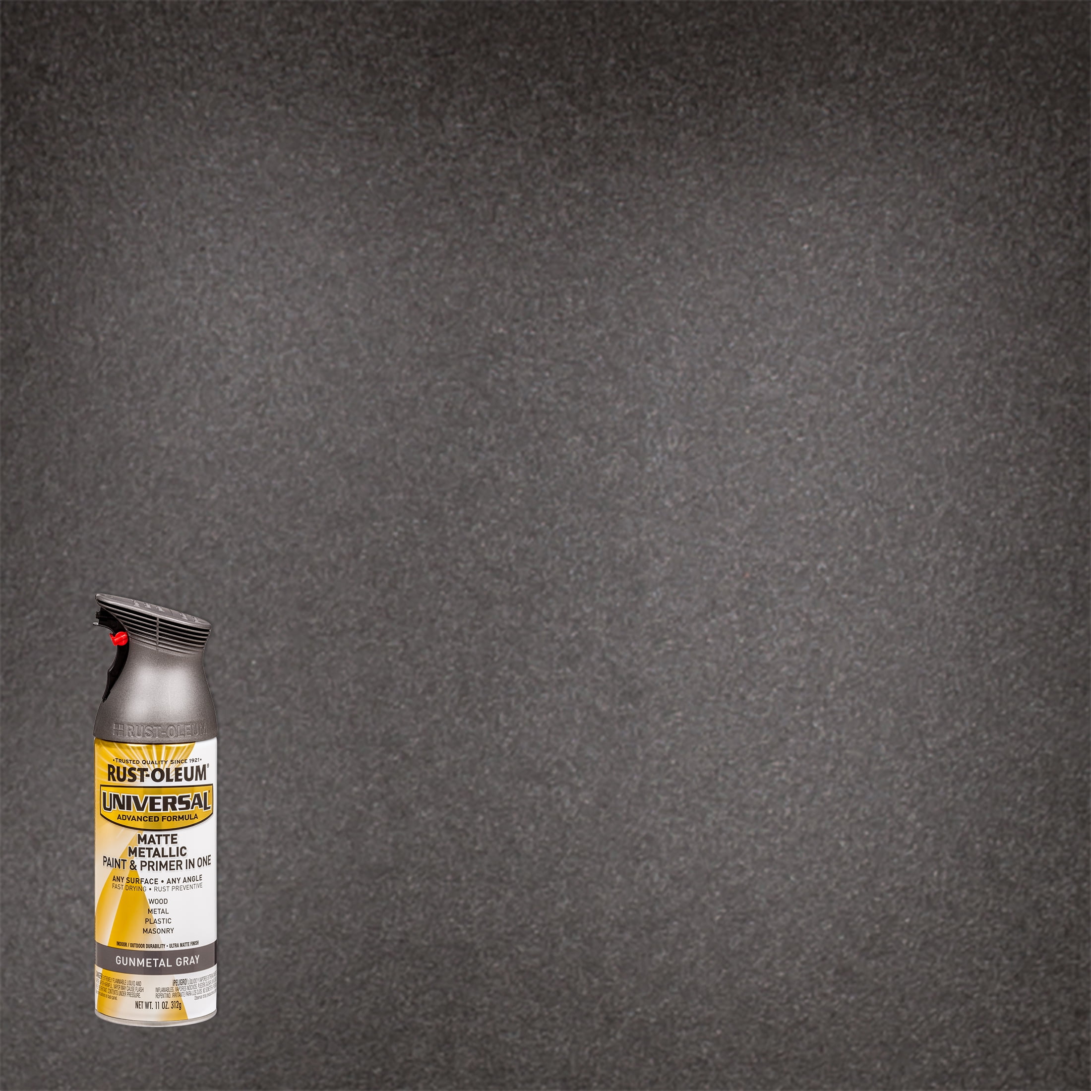 Spray Paint Metallic Silver Gold Grey Black Wood Metal Plastic Glass 400ML