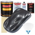 thumbnail image 1 of Gunmetal Grey Metallic Gallon URETHANE BASECOAT CLEARCOAT Auto Paint FAST Kit, 1 of 4
