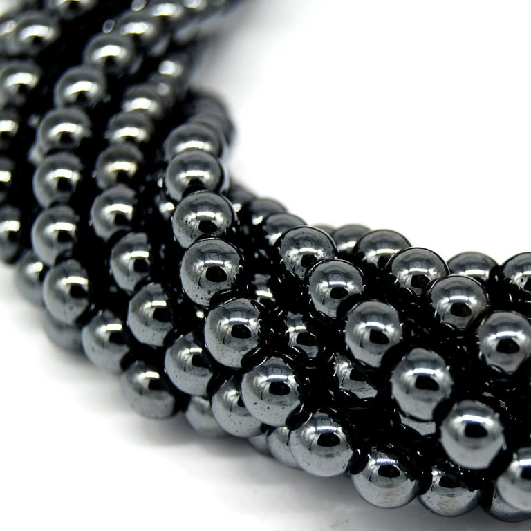 Round Non-Magnetic Hematite Beads (8mm)