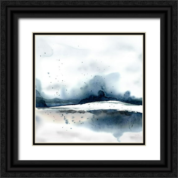 Gunn, Kourtni 20x20 Black Ornate Wood Framed with Double Matting Museum Art Print Titled - Watersmeet II