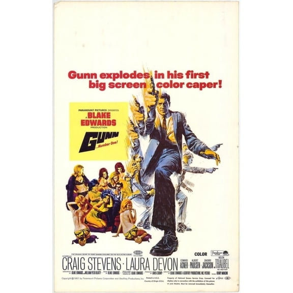 Gunn Movie Poster (11 x 17)