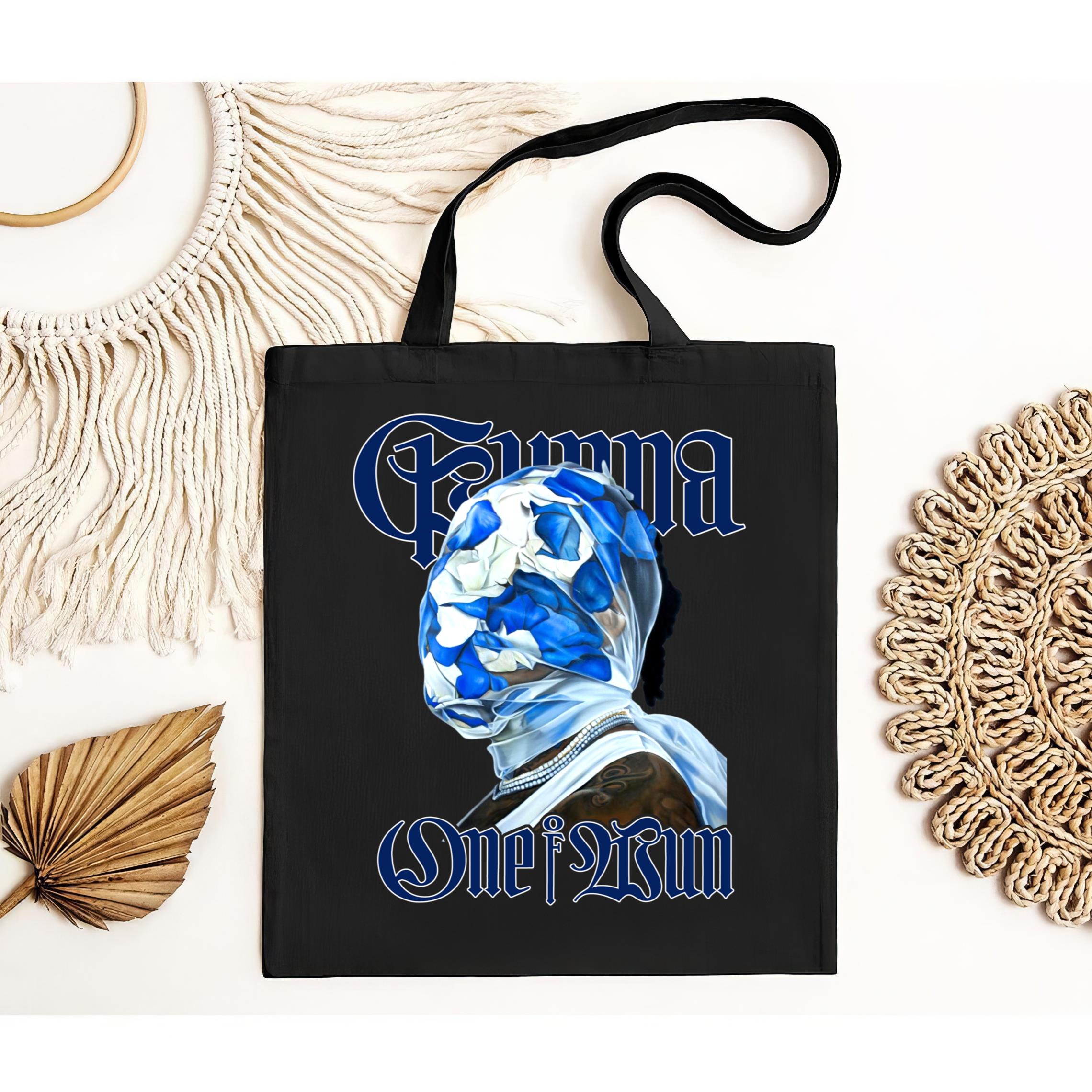 Bag 7 Rapper Gunna One Of Wun Tote Bag, Custom Graphics Gunna Wunna Fan , Album Bag ...