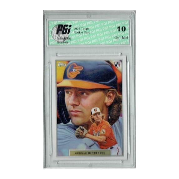 Gunnar Henderson 2023 Topps GWIG #2 Game Within the Game Rookie Card PGI 10
