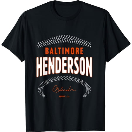 Gunnar Henderson Baltimore Name & Number (Front & Back) T-Shirt, Unisex T-Shirt
