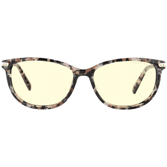 Gunnar Technology Eyewear Ingrid Frame Color: Pink Flower, Lens Color: Amber