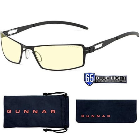 Gunnar Technology Eyewear Sheadog Color: Onyx Frame with Amber Lens