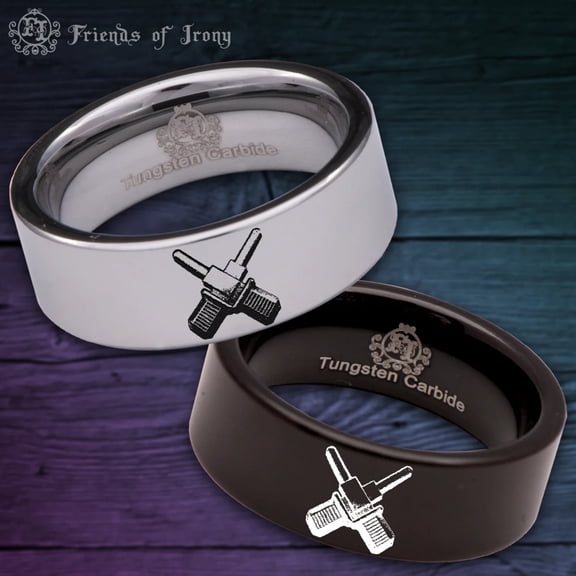 Gunner's Mate Tungsten Carbide Ring