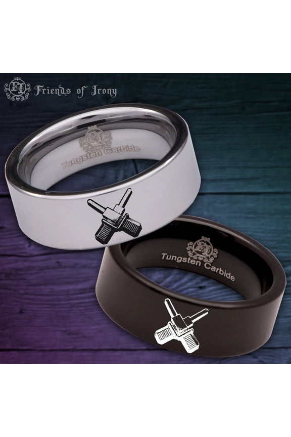 Gunner's Mate Tungsten Carbide Ring