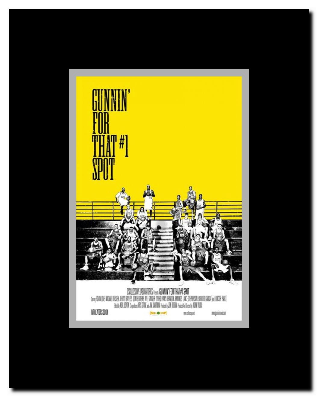 Gunnin' for That #1 Spot Framed Movie Poster