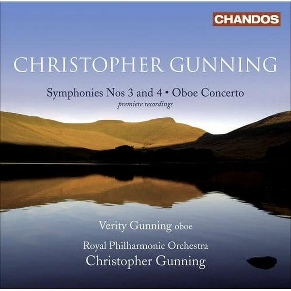 Gunning / Gunning,Verity / Andras / Rpo - Symphonies Nos 3 & 4 Oboe Concerto - Music & Performance - CD