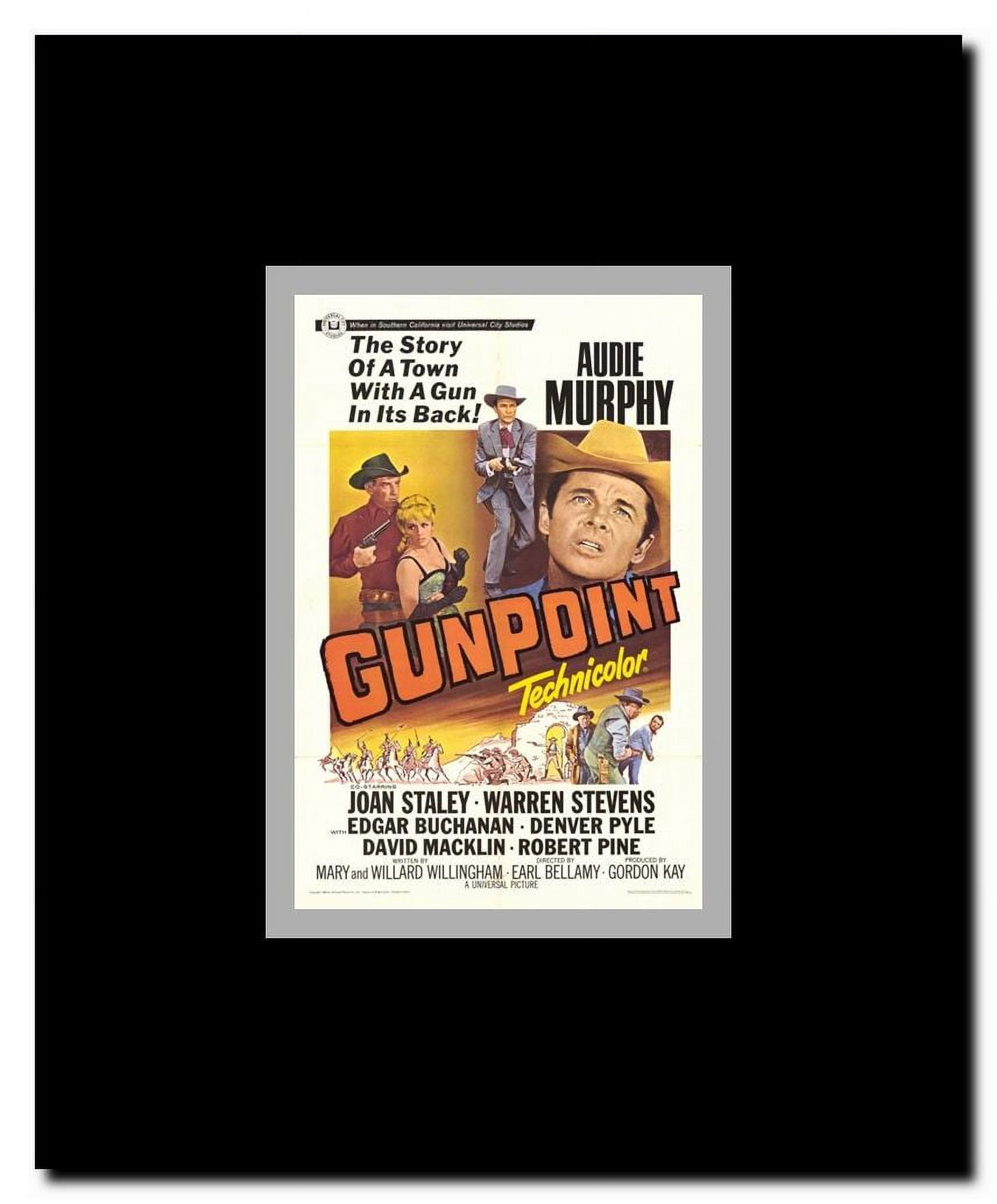 Gunpoint Framed Movie Poster
