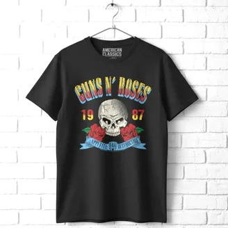 Guns N' Roses Icon Men's & Big Men's Graphic Tee with Short