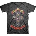 thumbnail image 1 of Guns N Roses Appetite For Destruction Cross Heather T-Shirt, 1 of 1