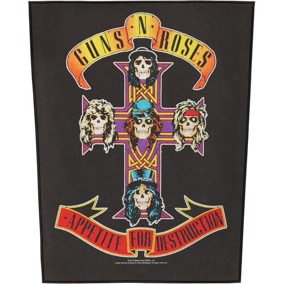 Guns N' Roses Appetite for Destruction Back Patch