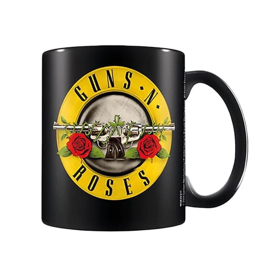 Guns N' Roses Bullet Logo Black Mug