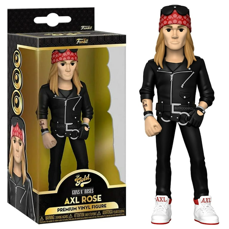 Guns N Roses Collectible 2022 Handpicked Funko Vinyl Gold Axl Rose