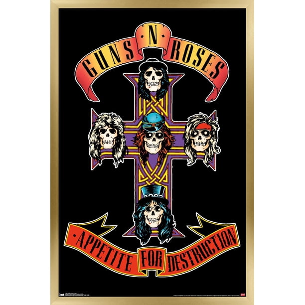 Guns N' Roses - Cross Wall Poster, 22.375