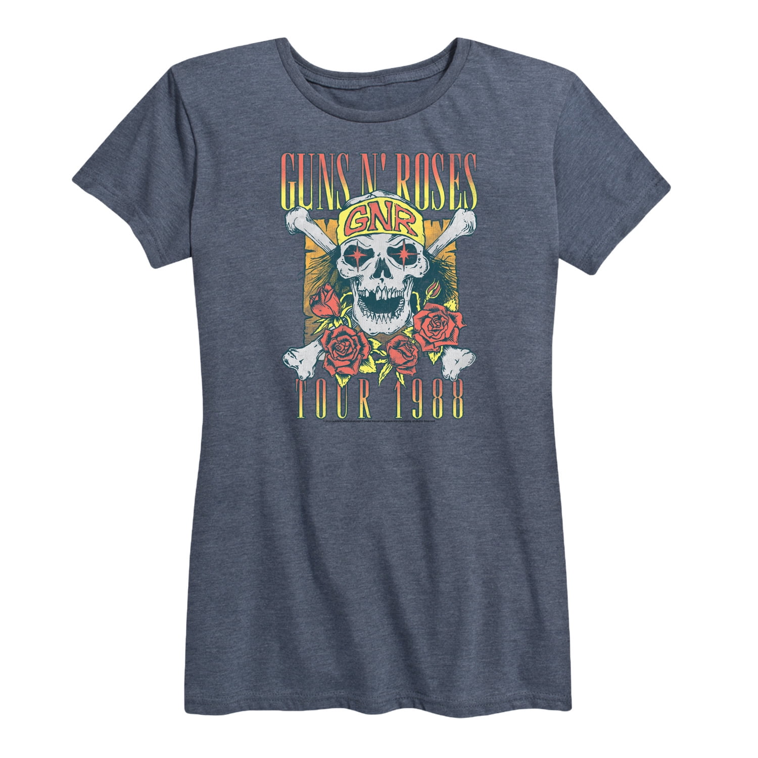 Guns N' Roses - GNR Tour 1988 - Women's Short Sleeve Graphic T