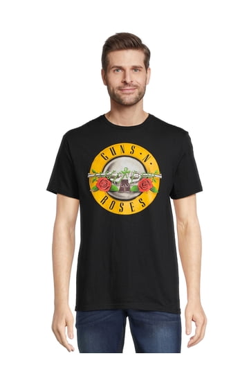 Guns N' Roses T-Shirts & Graphic Band Tees | Walmart | Black