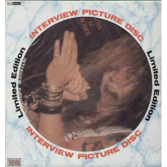 Guns N' Roses  Limited Edition Interview Picture Disc (Vinyl)