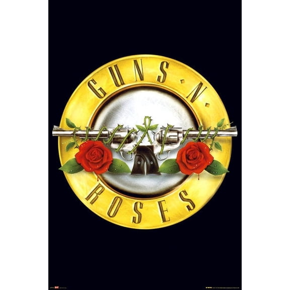 Guns N Roses Logo (Bravado) Poster (24 x 36)