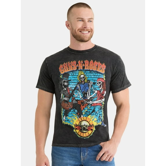 Guns N Roses Men's & Big Men's Graphic Tee, Sizes S-3XL
