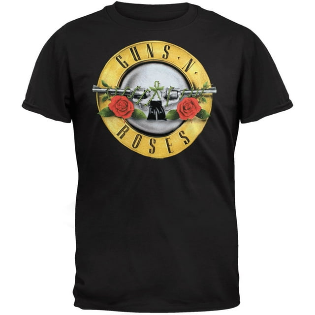 Guns N Roses Men's Classic Bullet T-shirt Medium Black - Walmart.com