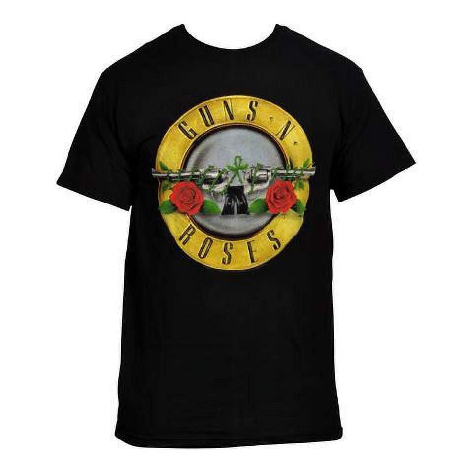 Guns N Roses Men's Classic Bullet T-shirt Medium Black - Walmart.com
